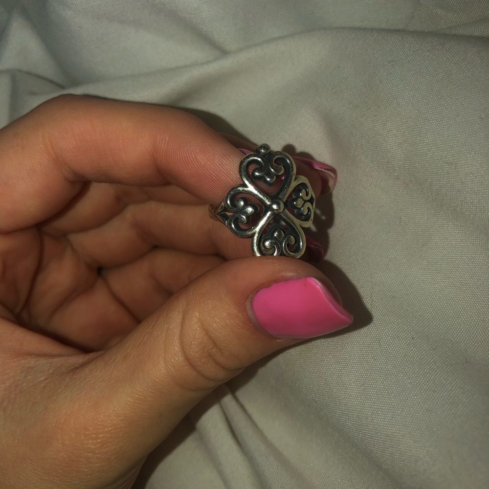 James Avery Adorned Hearts Ring